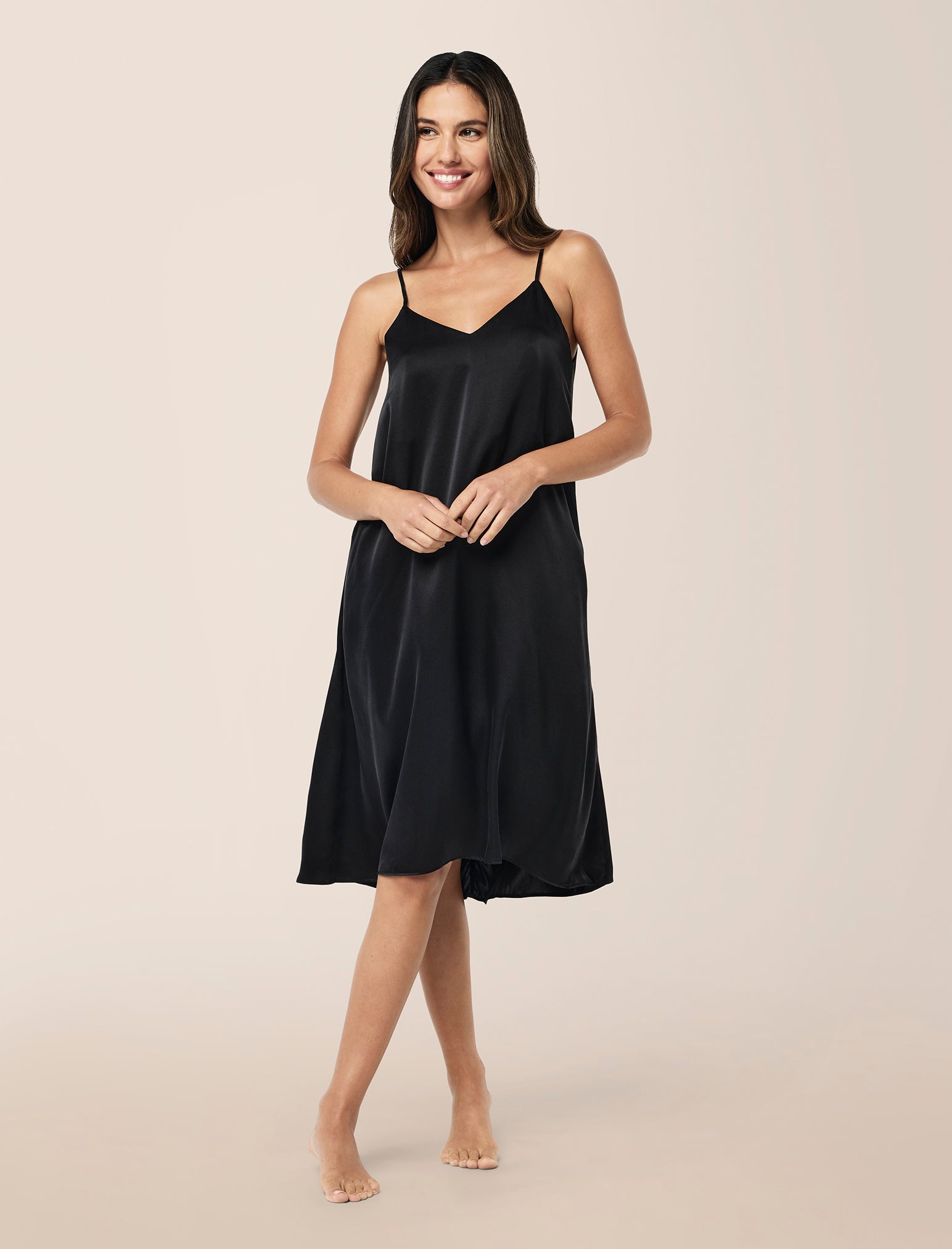 Audrey Washable Silk Slip Nightie