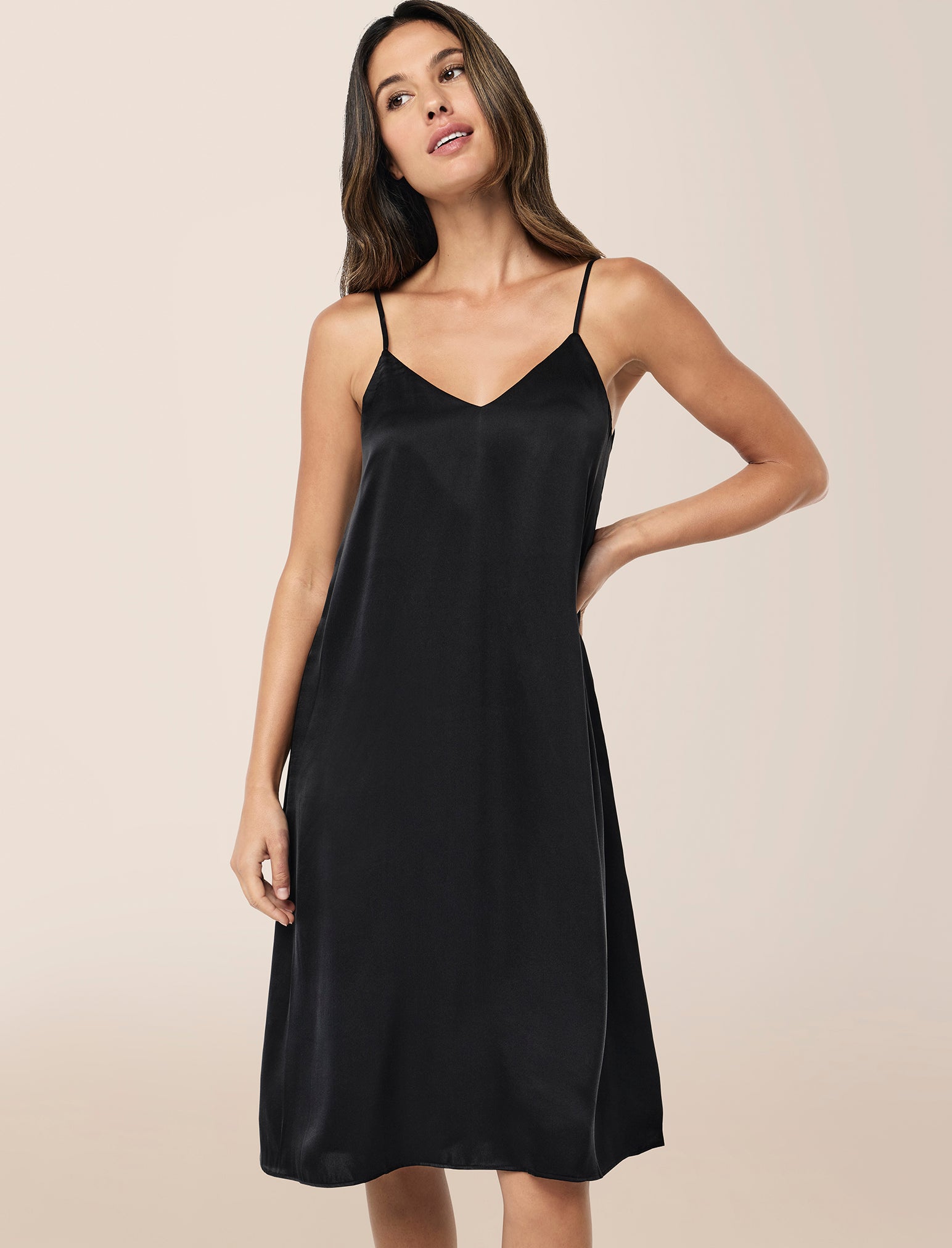 Audrey Washable Silk Slip Nightie