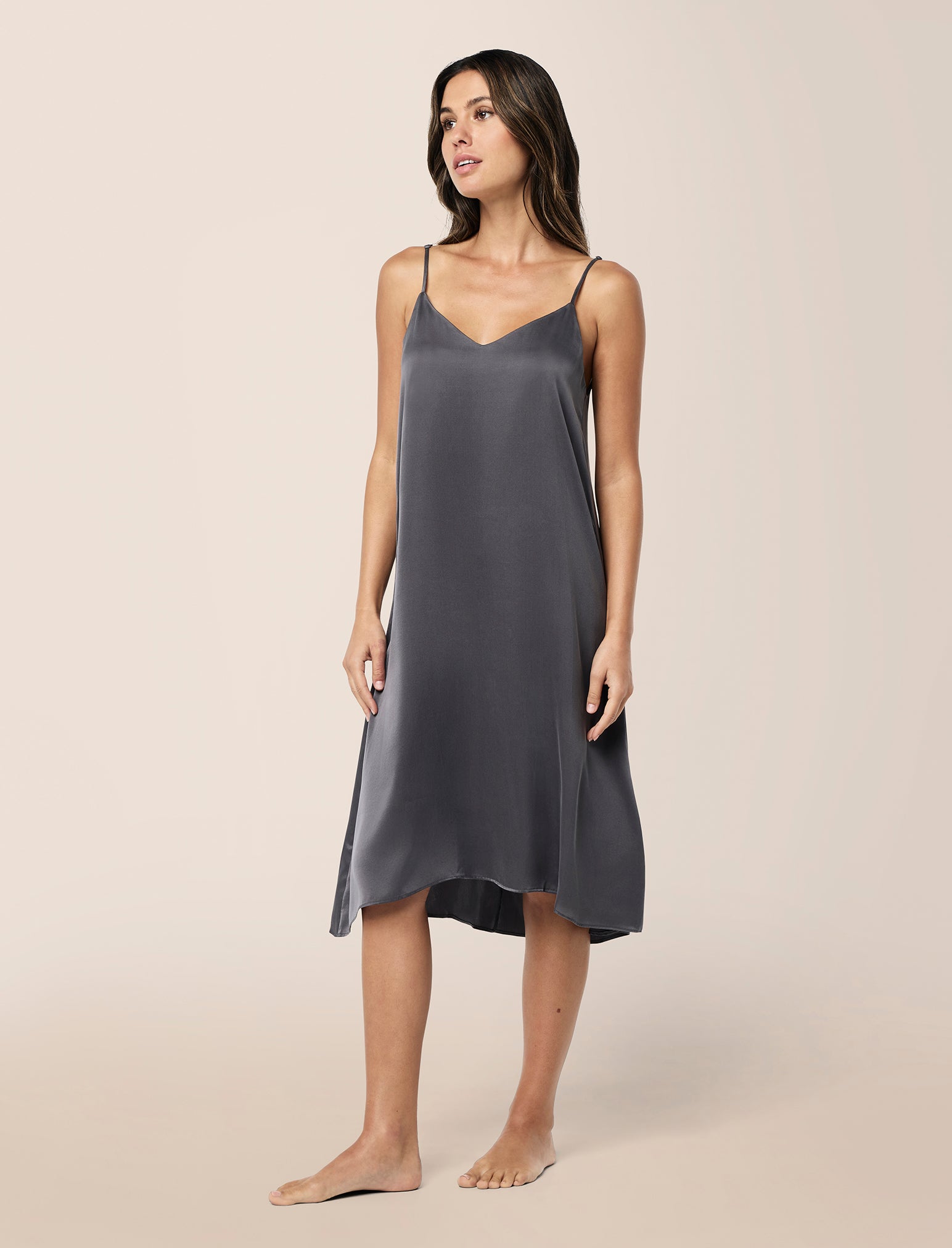 Audrey Washable Silk Slip Nightie