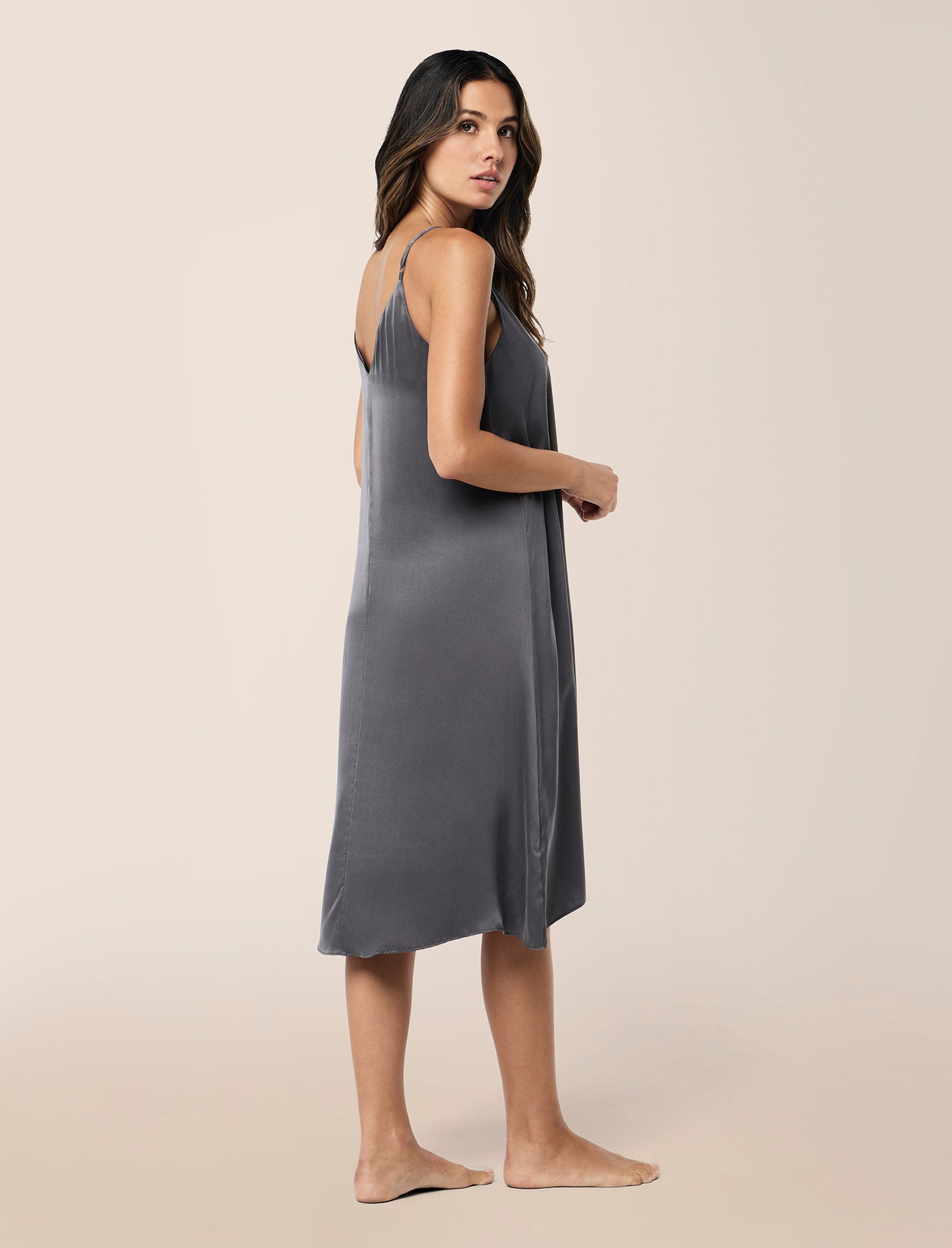 Audrey Washable Silk Slip Nightie