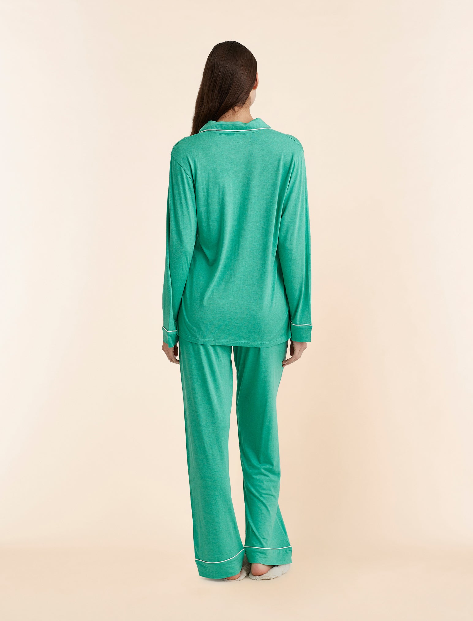 Kate Modal Soft Full Length PJ Set