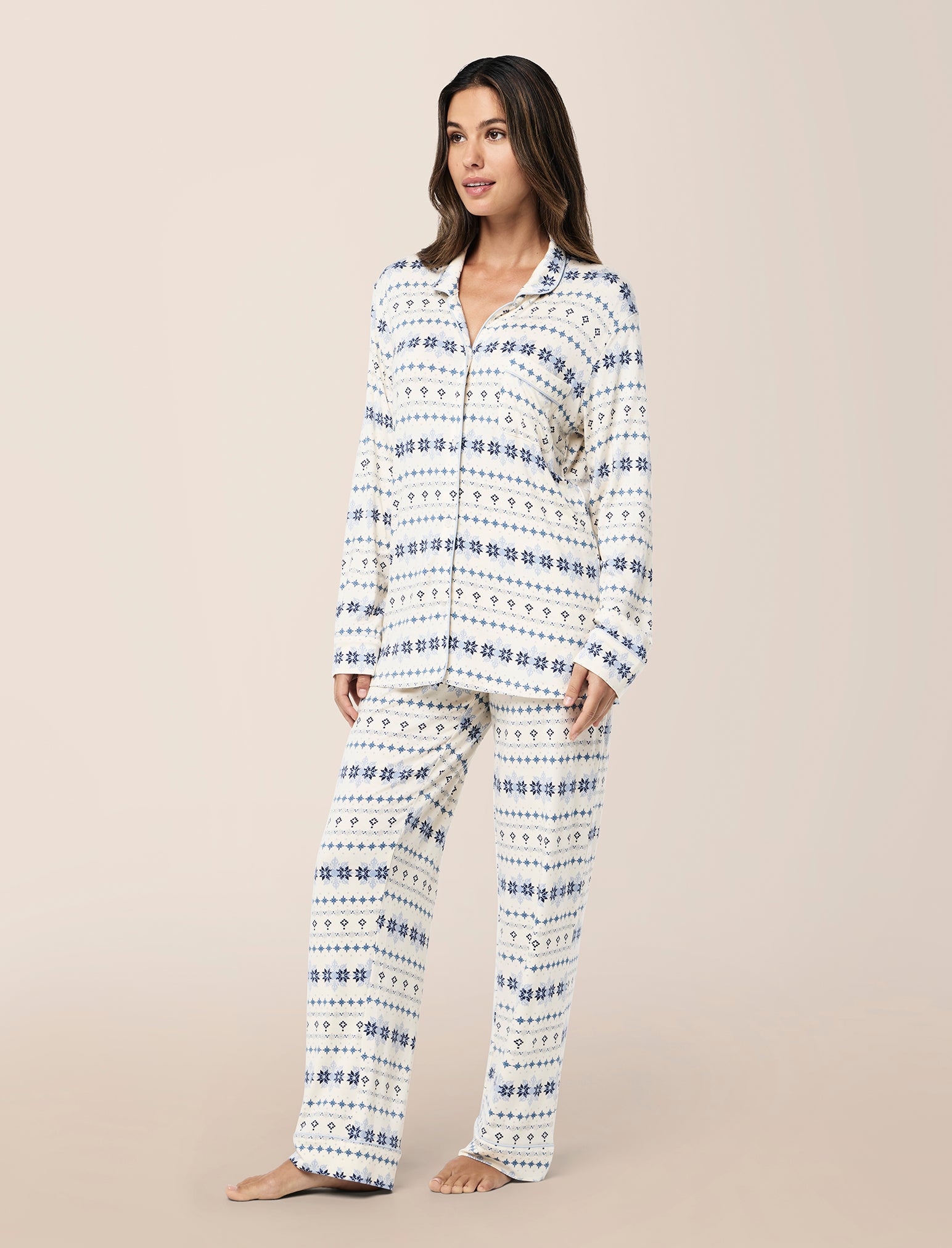 Kate Modal Soft Full Length PJ Set
