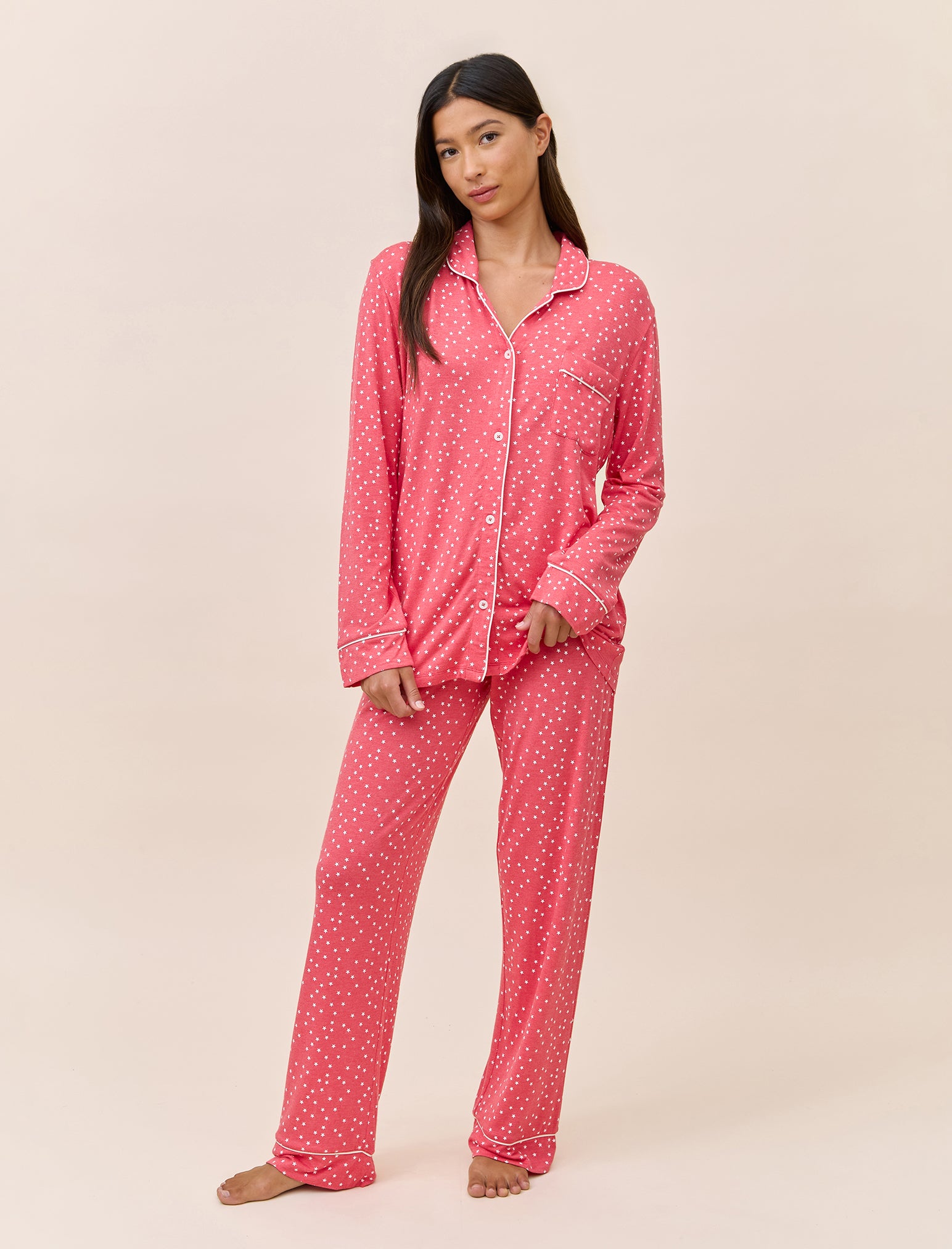 Kate Modal Soft Full Length PJ Set