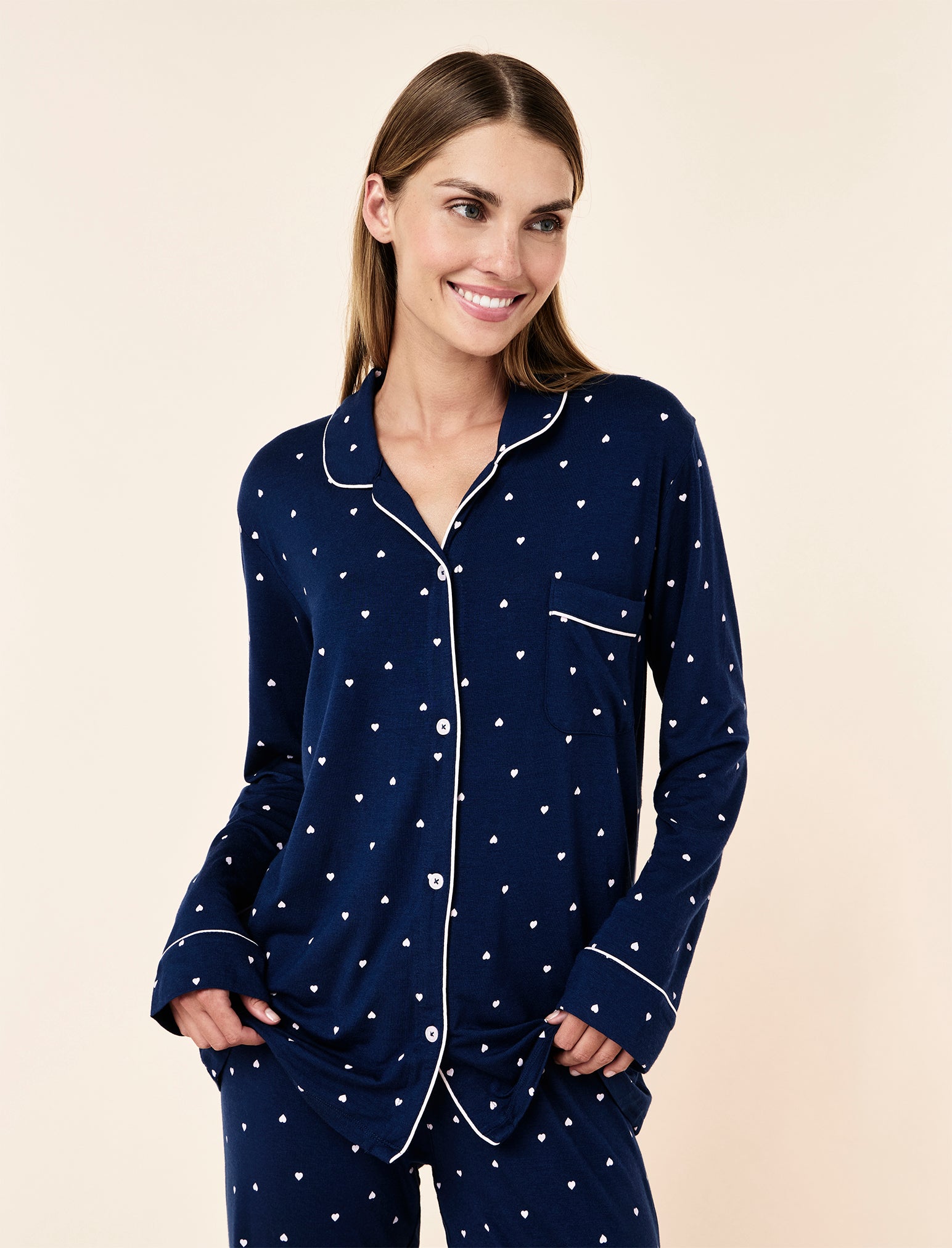 Kate Modal Soft Full Length PJ Set