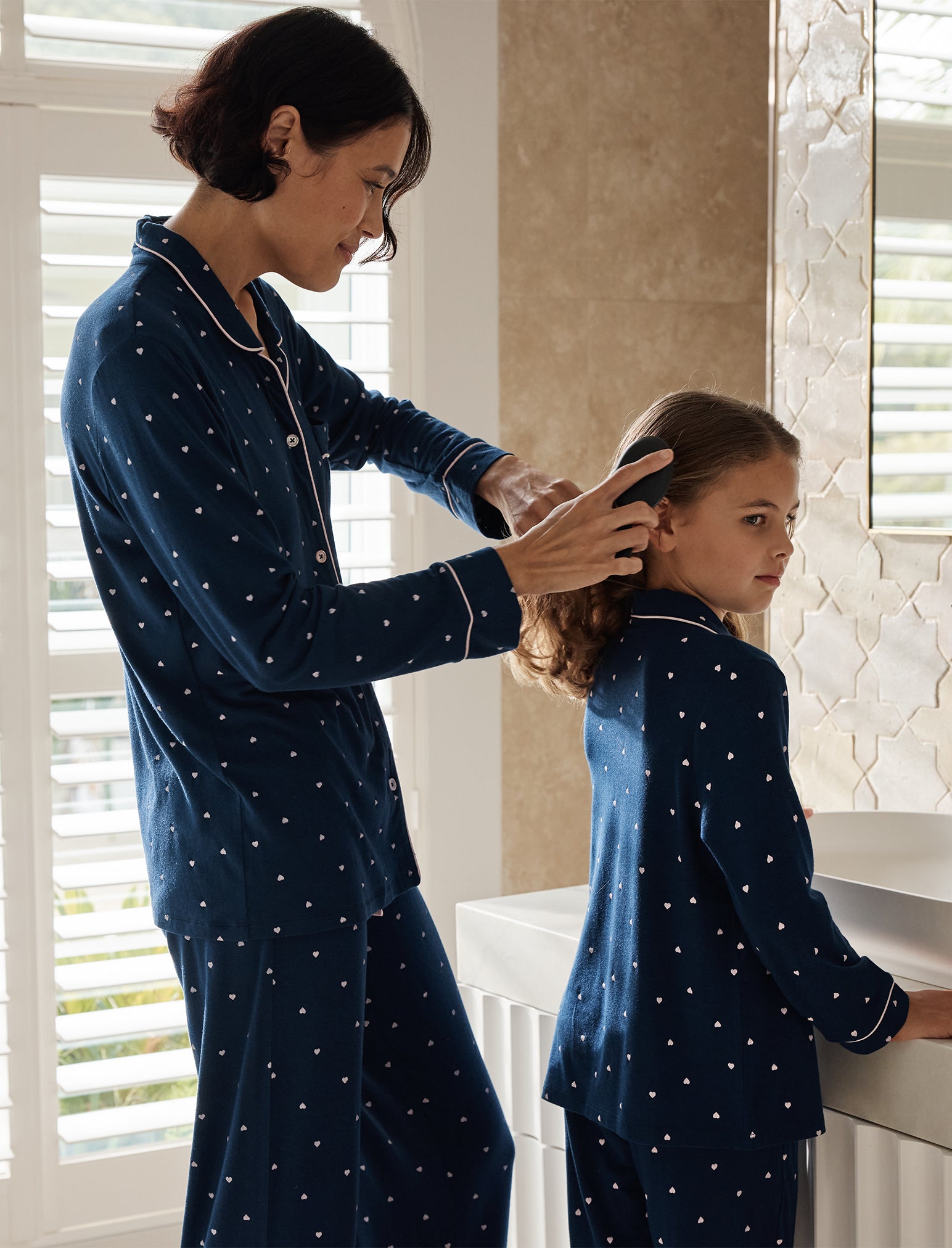 Kids Kate Hearts Full Length PJ Set