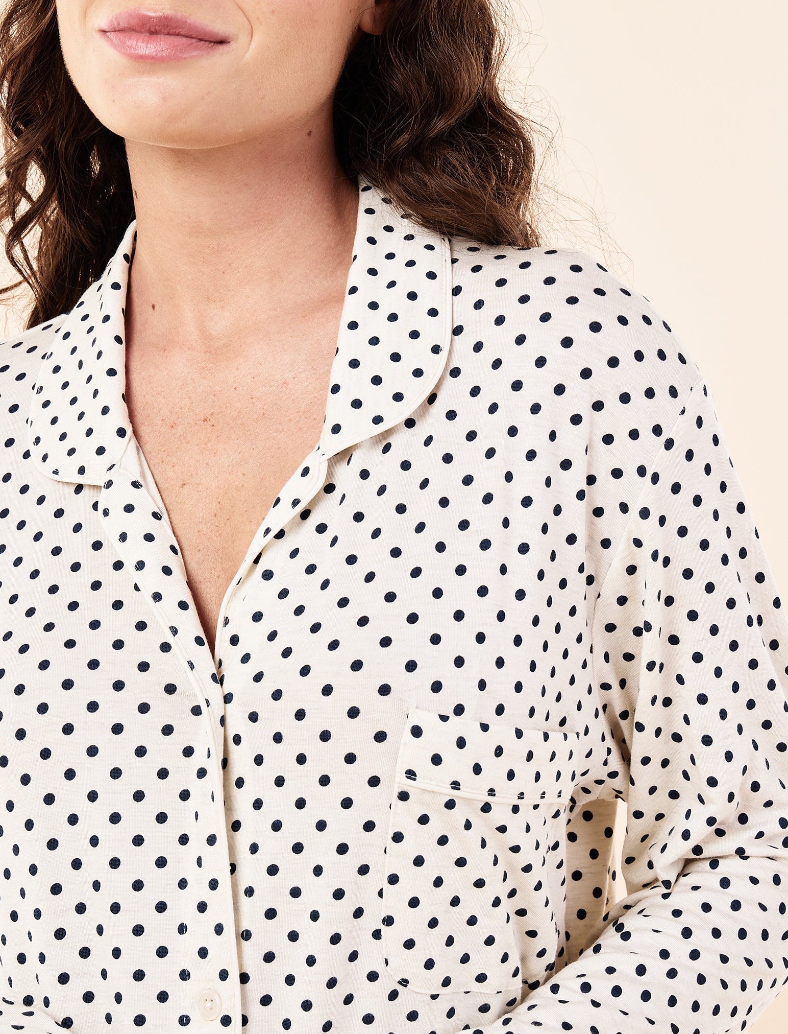 Kate Modal Soft Full Length PJ Set