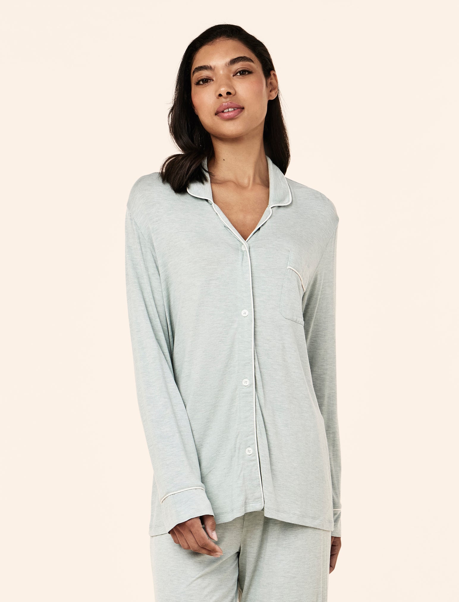 Kate Modal Soft Full Length PJ Set