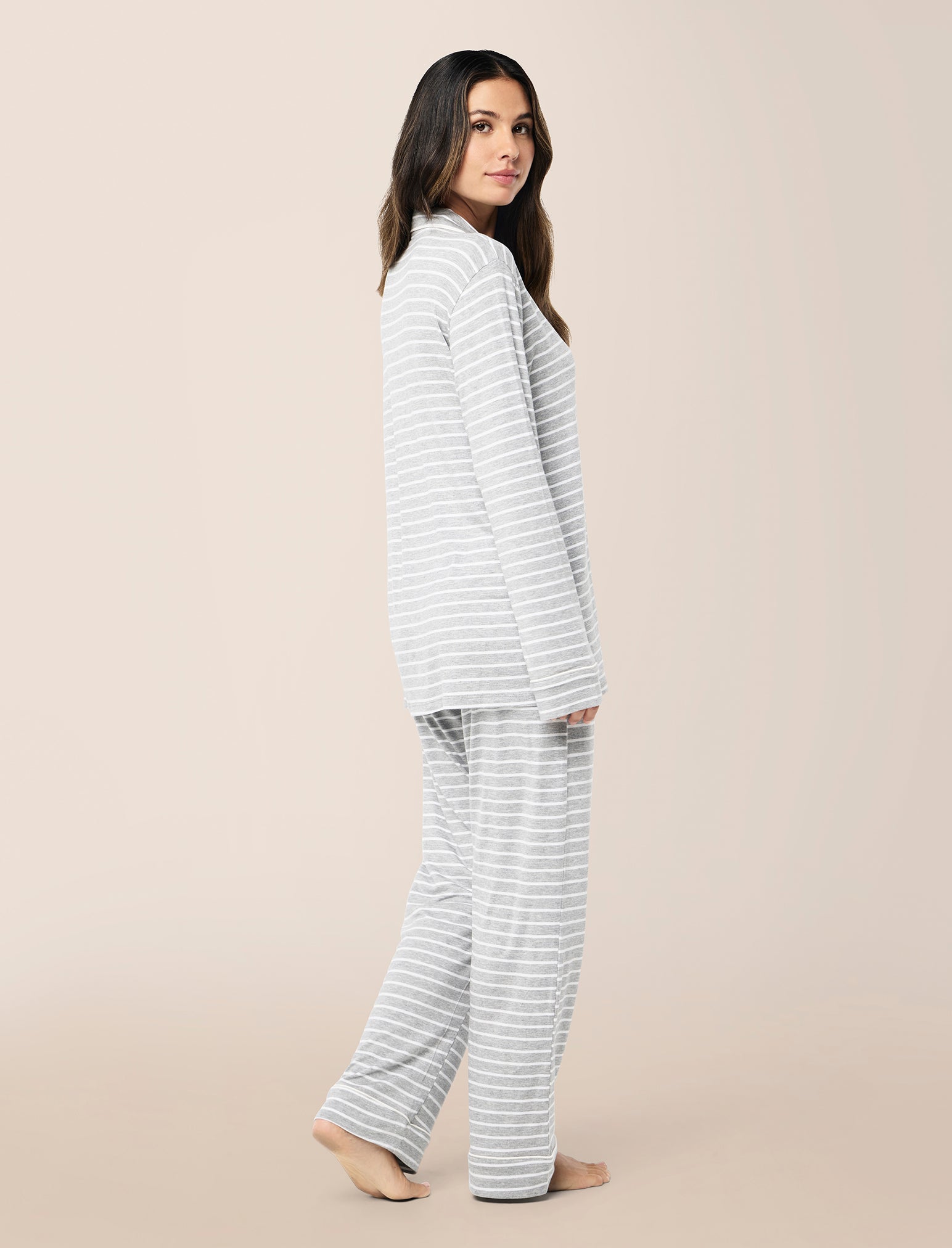 Kate Modal Soft Full Length PJ Set