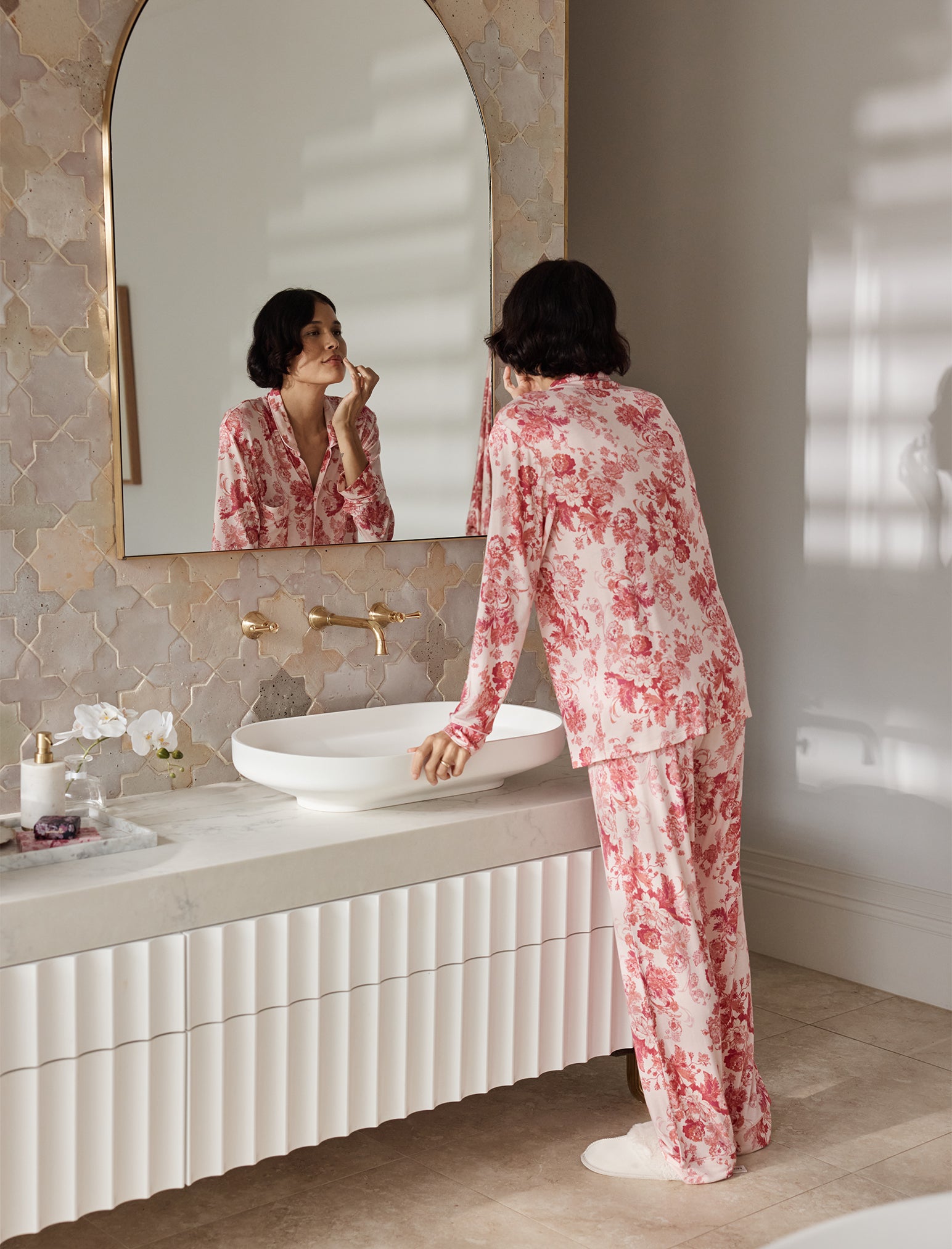 Kate Modal Soft Full Length PJ Set