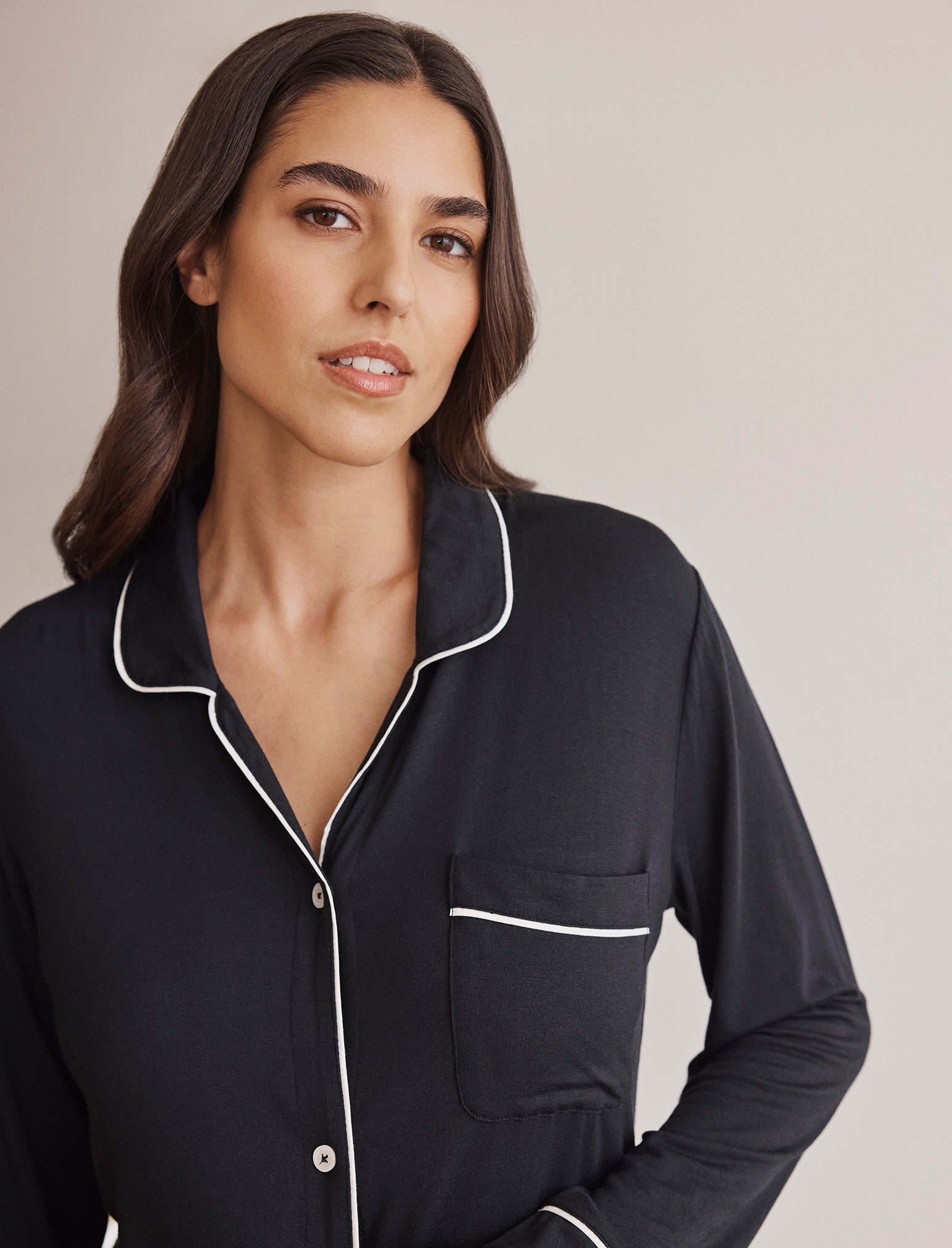 Modal Kate Long Sleeve Top and Boxer Set