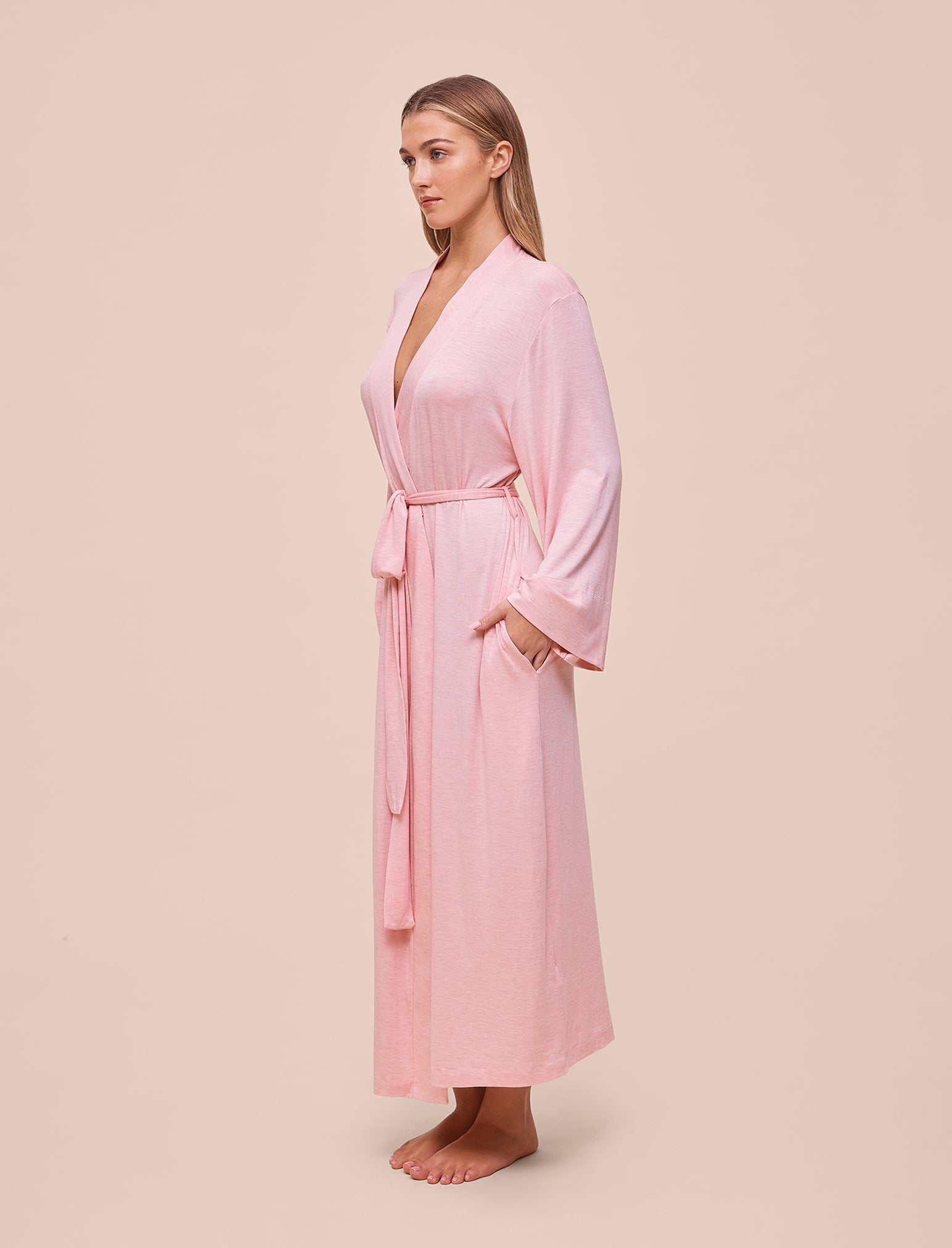 Kate Modal Soft Maxi Robe