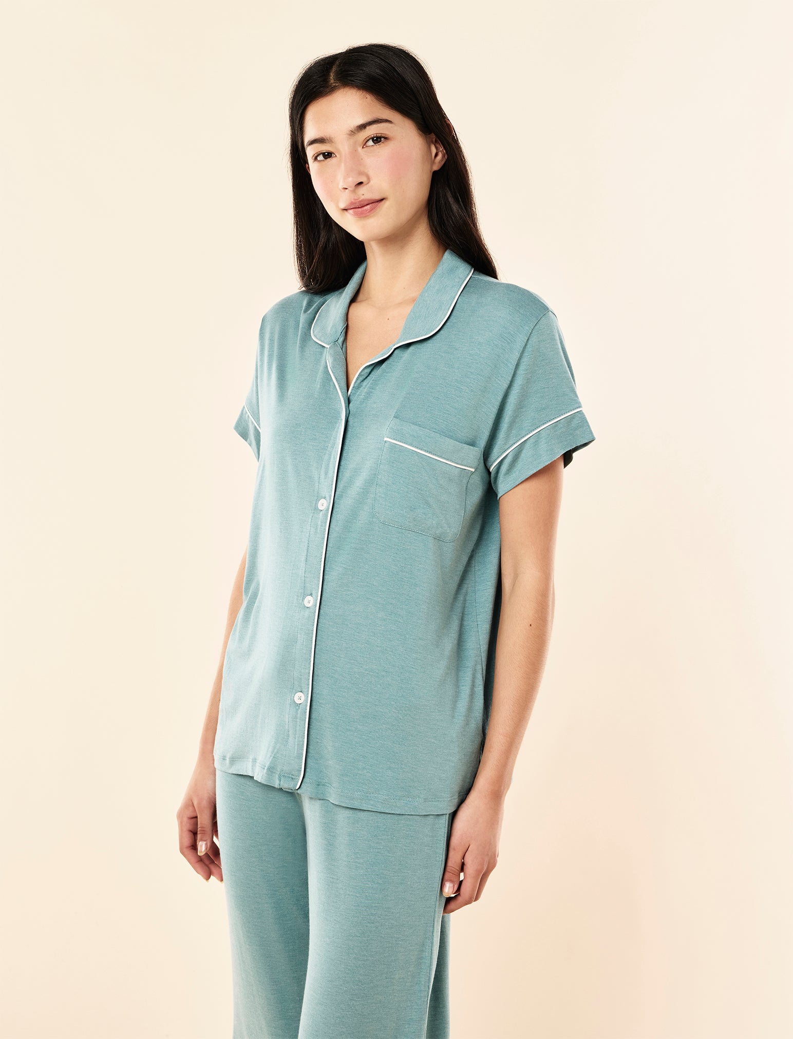 Kate Modal Soft Crop PJ Set