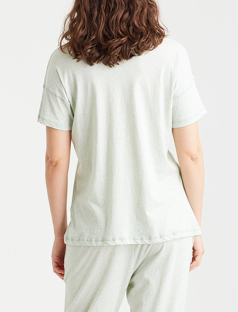 Jada Organic Cotton Knit Tee