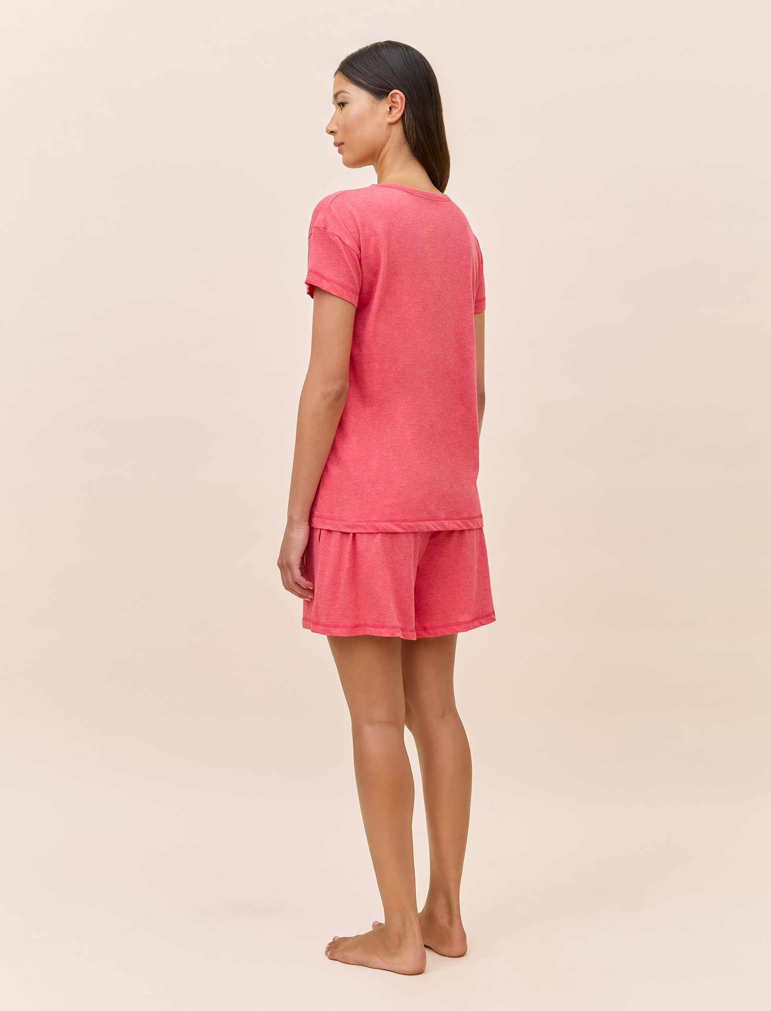 Jada Organic Cotton Knit Boxer PJ Set