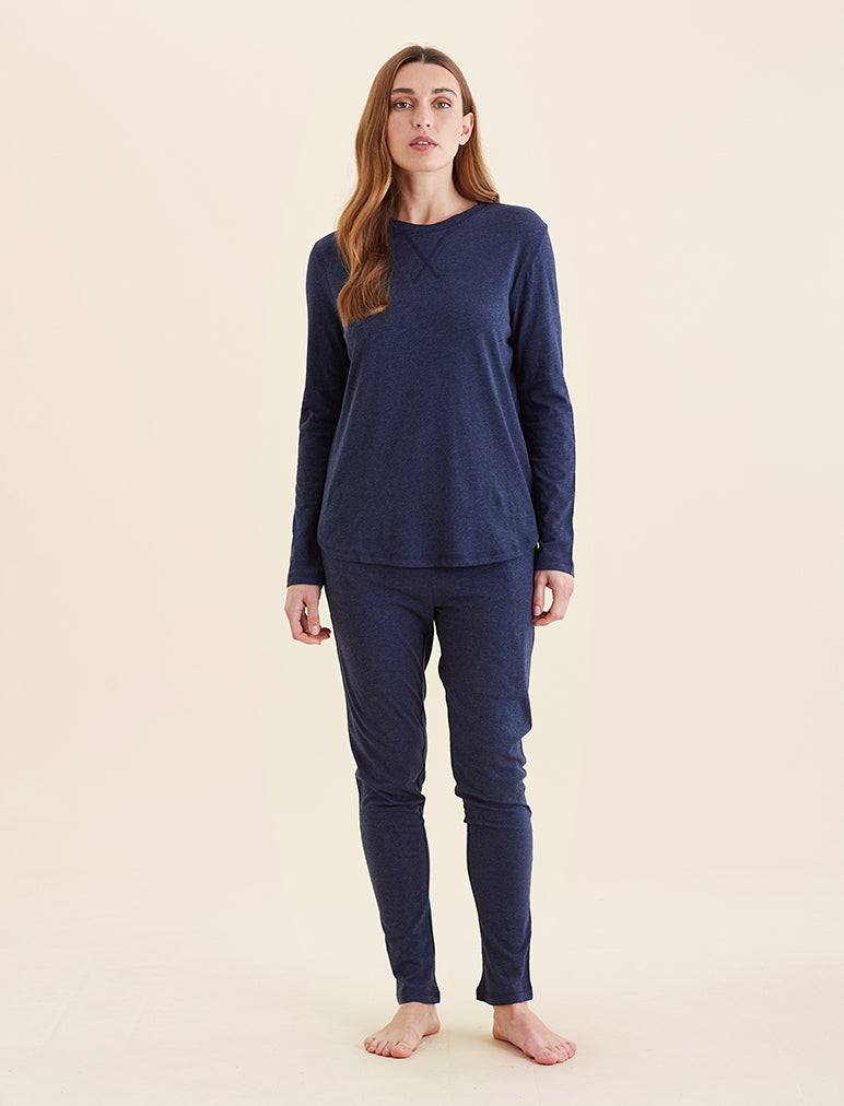 Jada Organic Cotton Knit LS Tee