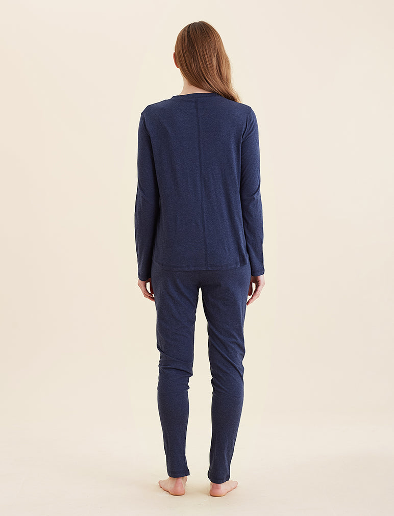 Jada Organic Cotton Knit LS Tee