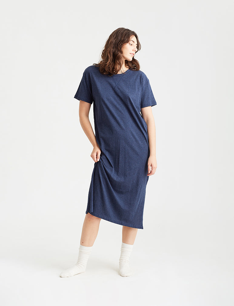 Organic Cotton Knit Nightie Papinelle Sleepwear NZ