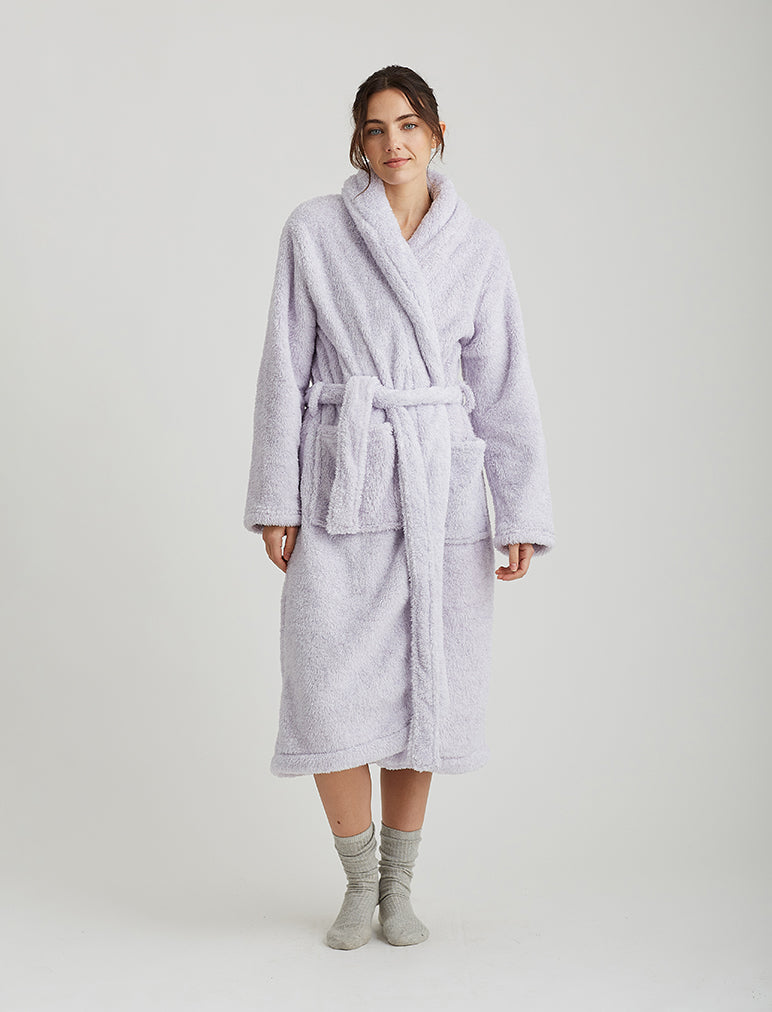 Cosy Plush Mid-Length Robe