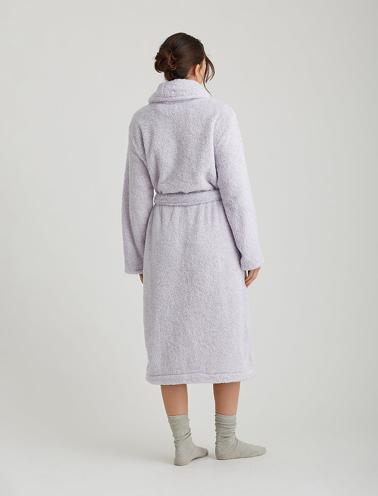 Cosy Plush Mid-Length Robe