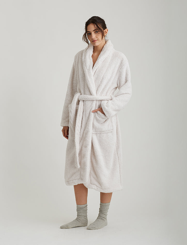 Cosy Plush Mid-Length Robe