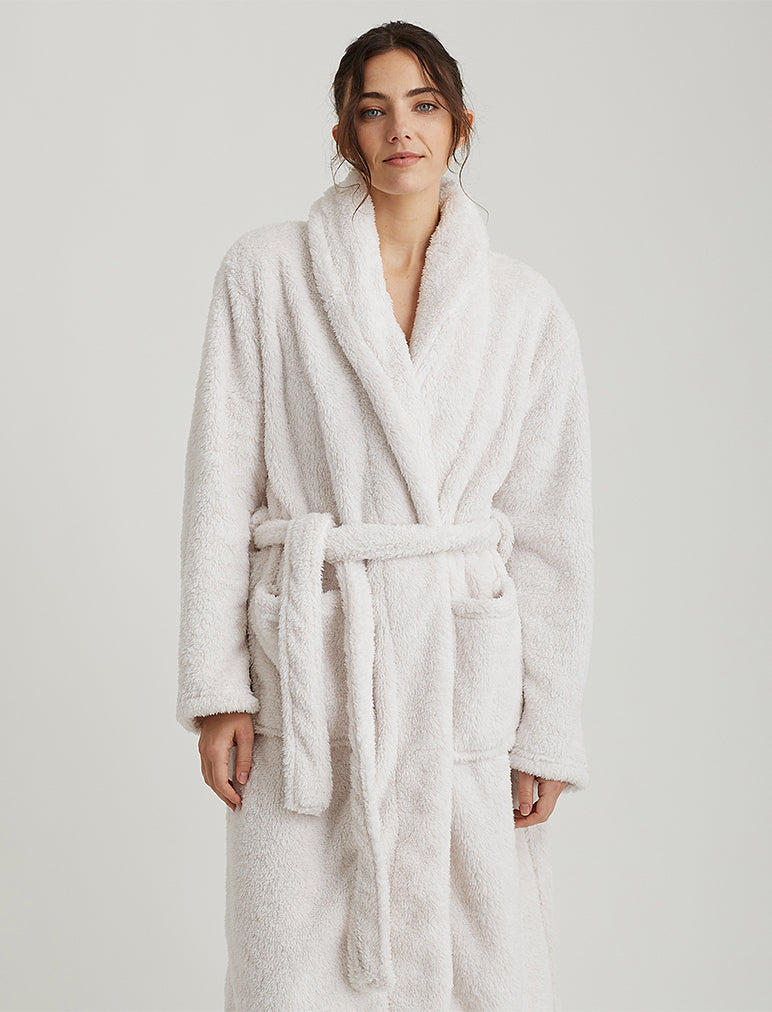 Cosy Plush Mid-Length Robe