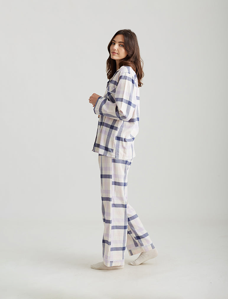 Organic Cotton Plaid PJ