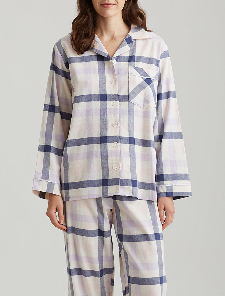Organic Cotton Plaid PJ