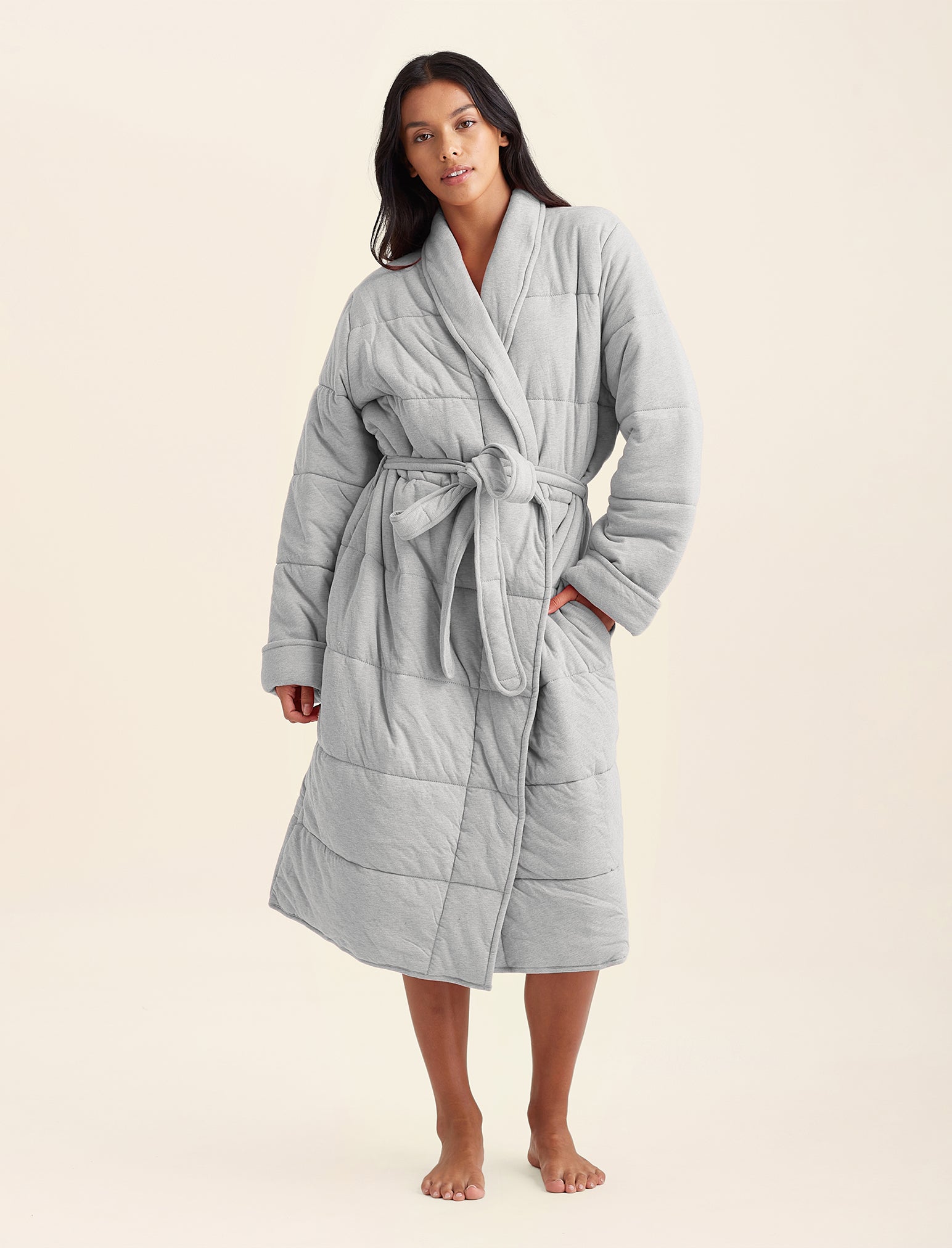 Cuddle Puffer Midi Robe