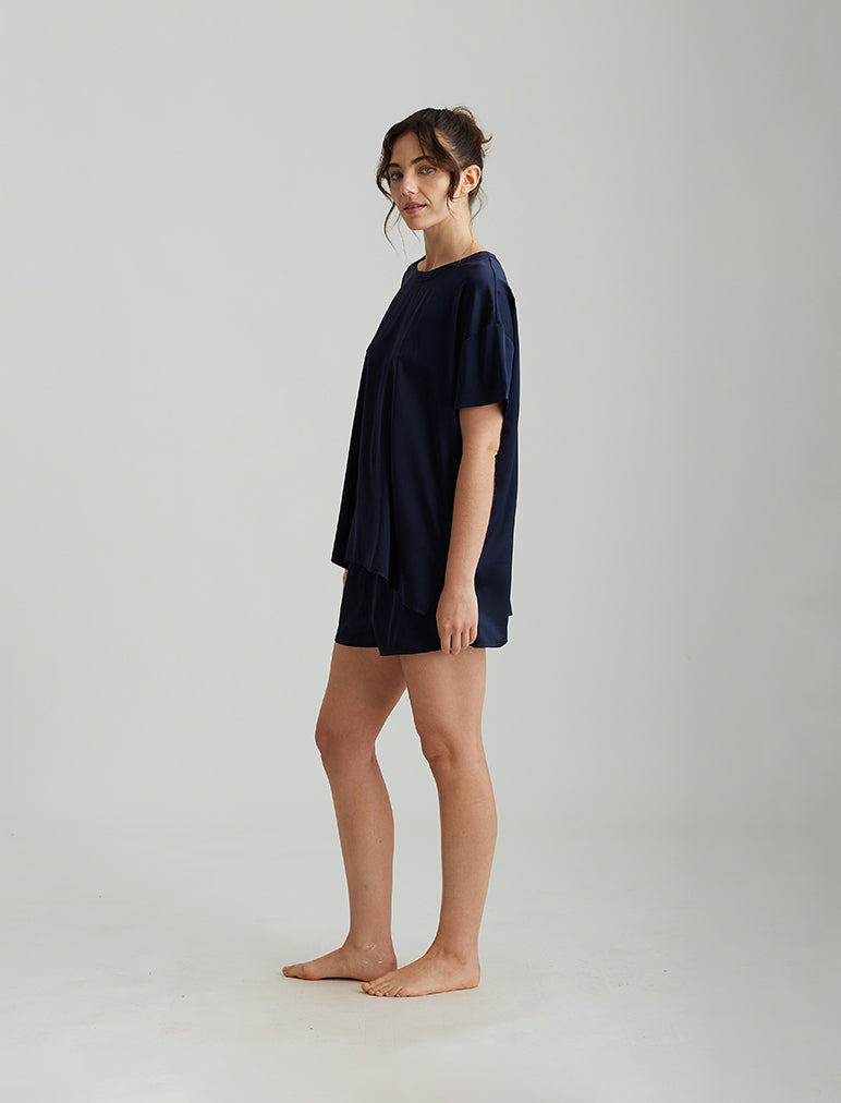 Eloise Stretch Silk Tee