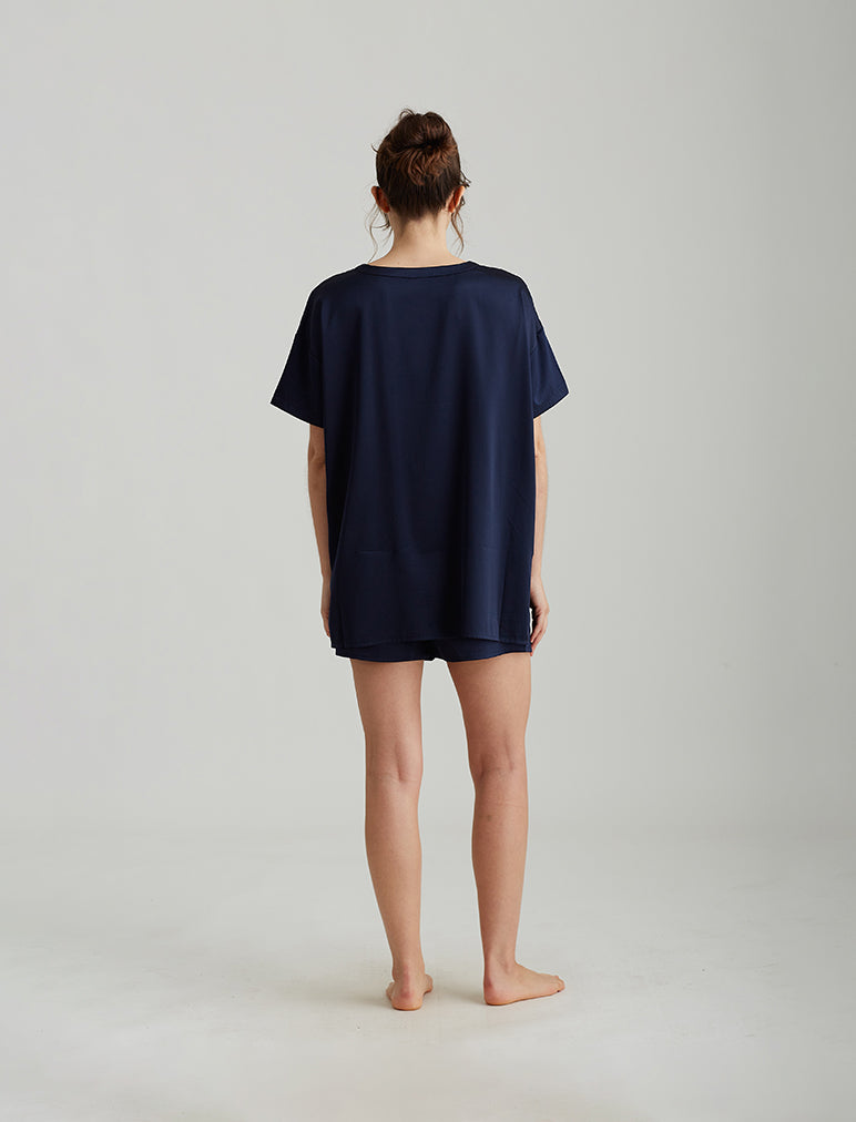 Eloise Stretch Silk Tee