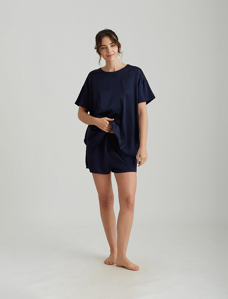 Eloise Stretch Silk Boxer