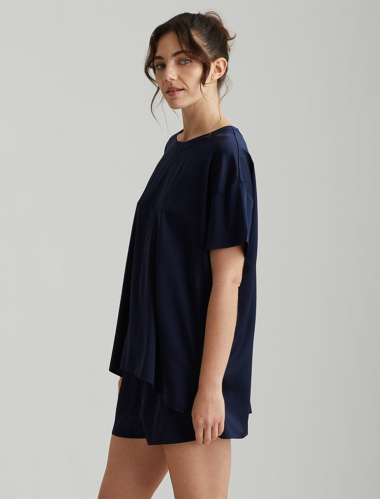 Eloise Stretch Silk Boxer