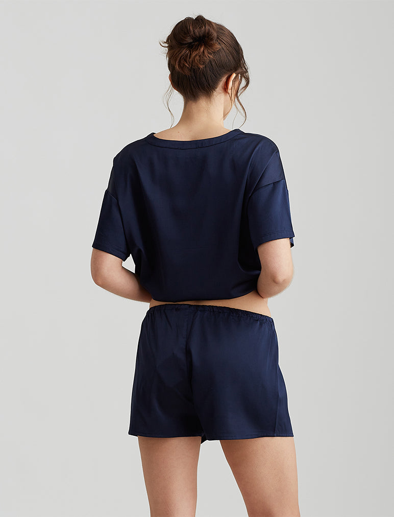Eloise Stretch Silk Boxer