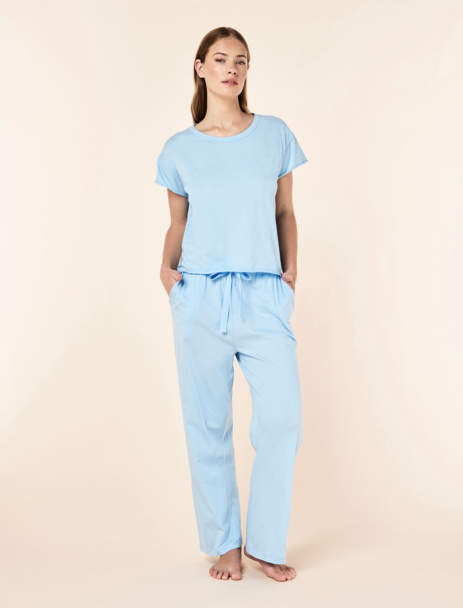 Jada Organic Cotton Knit Boxy Tee