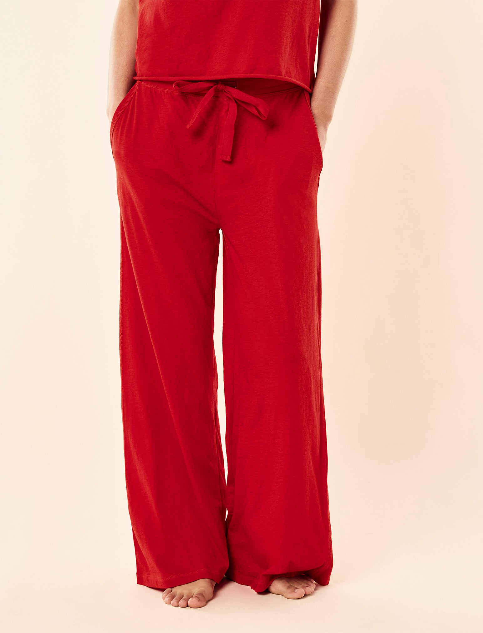 Jada Organic Cotton Wide Leg Pant