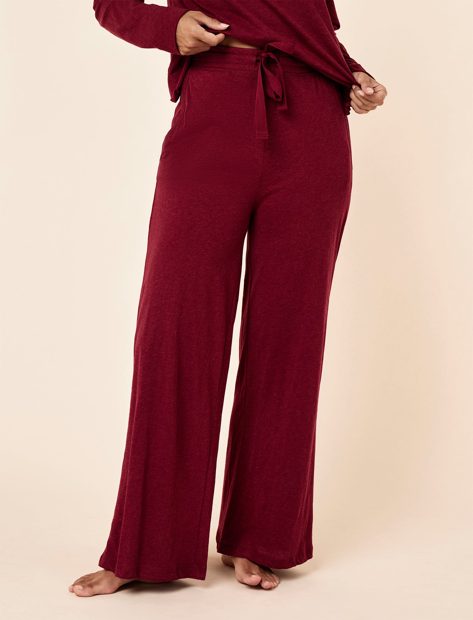 Jada Organic Cotton Wide Leg Pant
