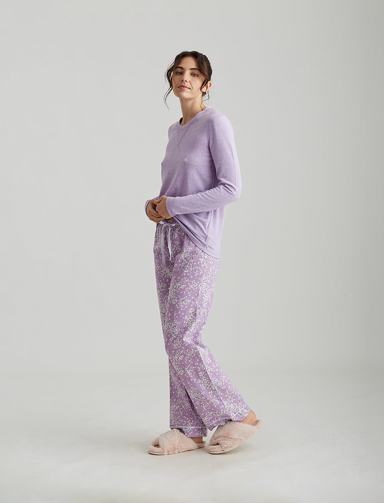 Cheri Blossom Pant and Feather Soft LS Top