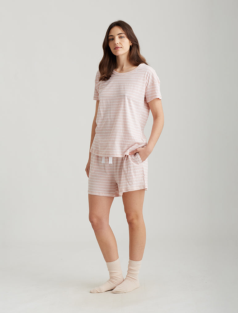 Jada Organic Cotton Stripe Boxer PJ