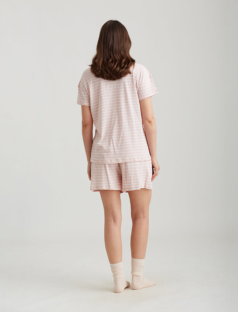 Jada Organic Cotton Stripe Boxer PJ