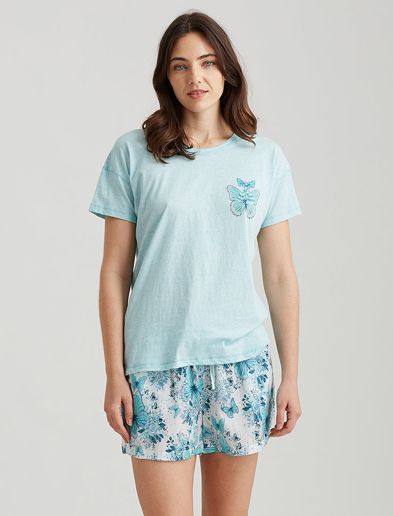 Butterfly Print Tee
