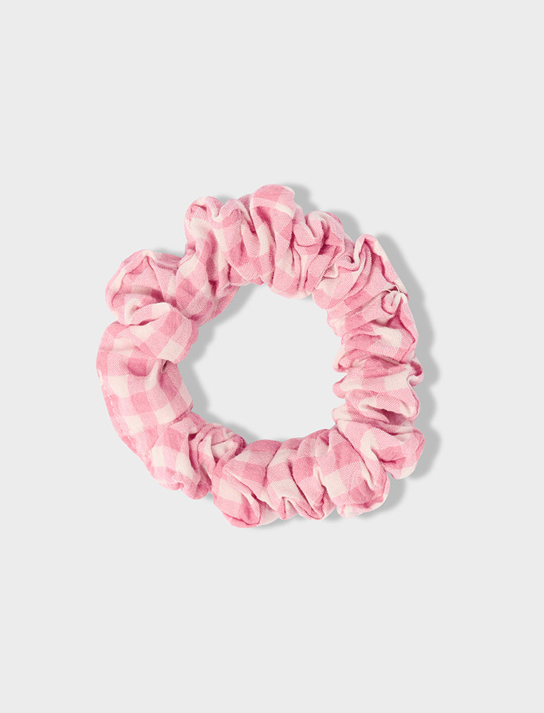 Gingham Scrunchie