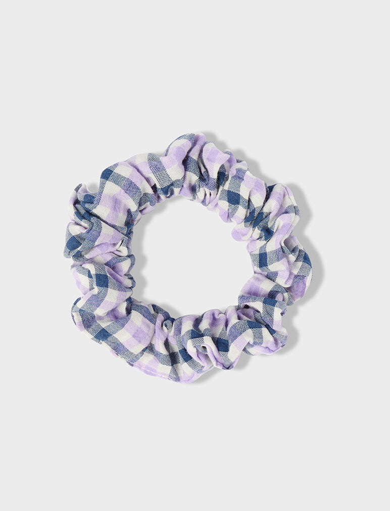 Gingham Scrunchie