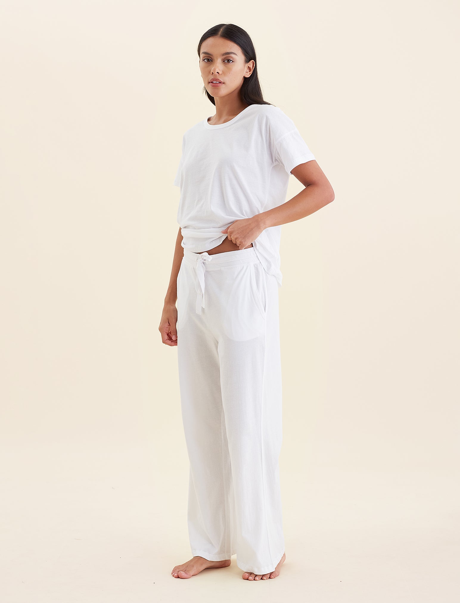 Jada Organic Cotton Wide Leg Pant