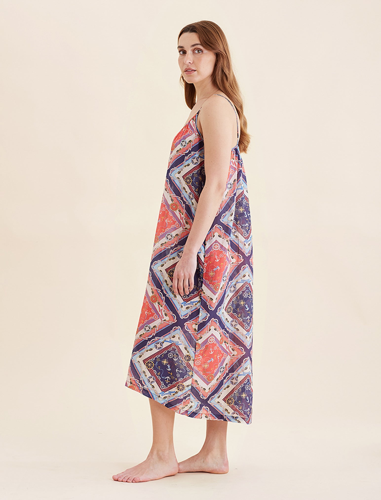 Marine Maxi Strappy Nightie