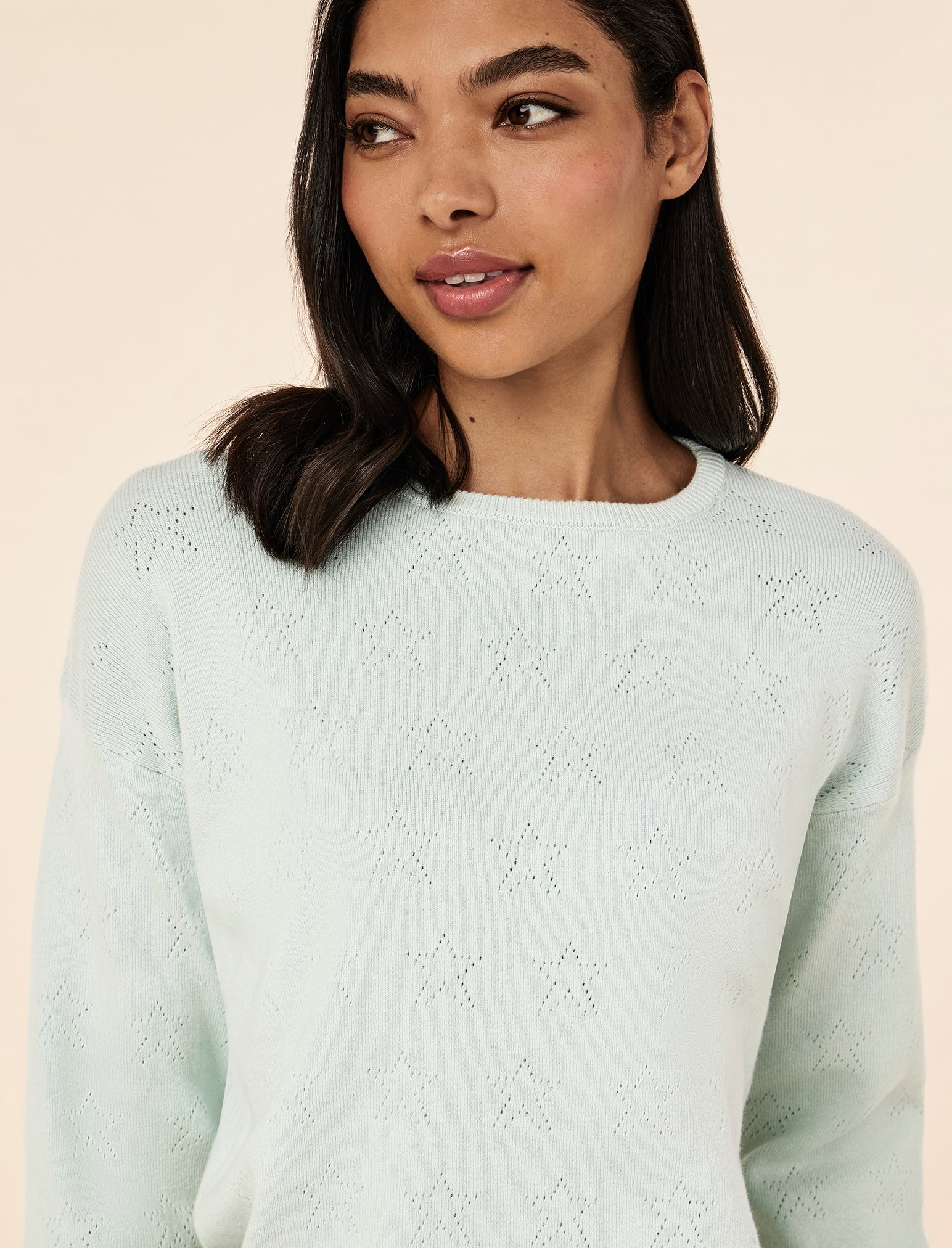Cosy Pointelle Long Sleeve Top and Jogger