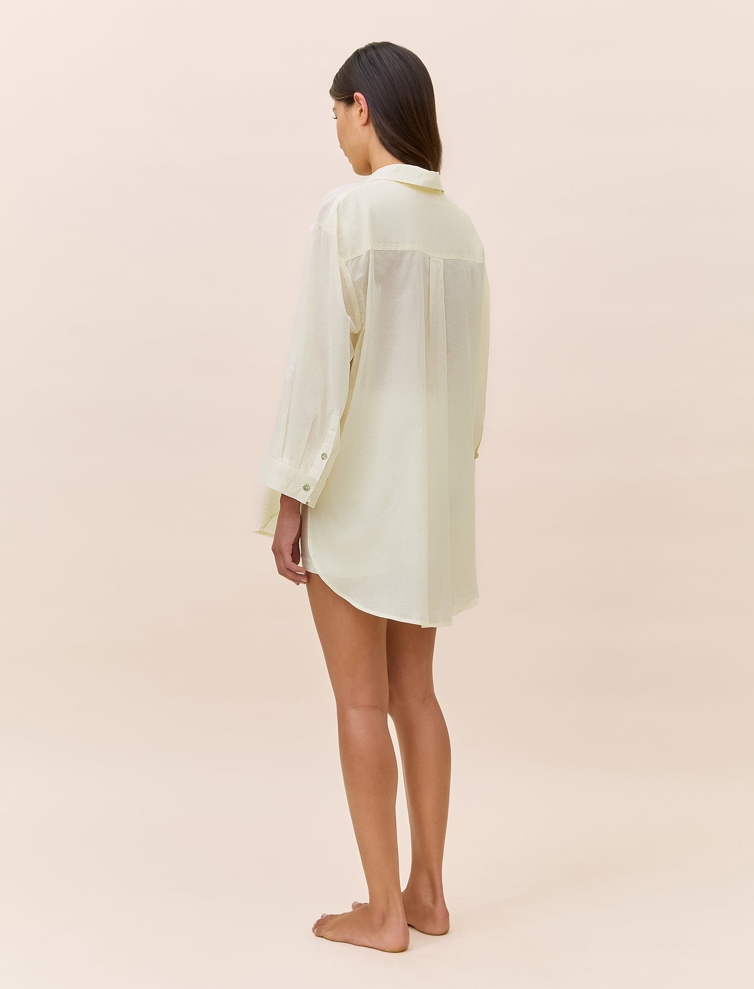Callie Cotton Relaxed Long Sleeve Shirt
