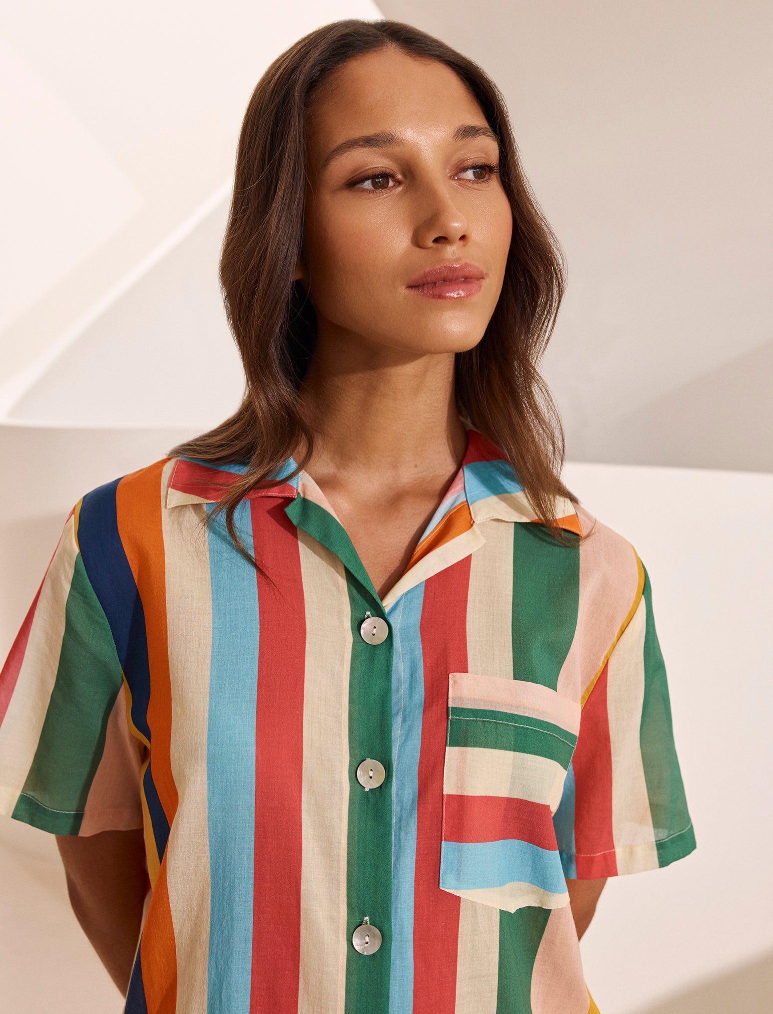 Holiday Stripe Boxer PJ