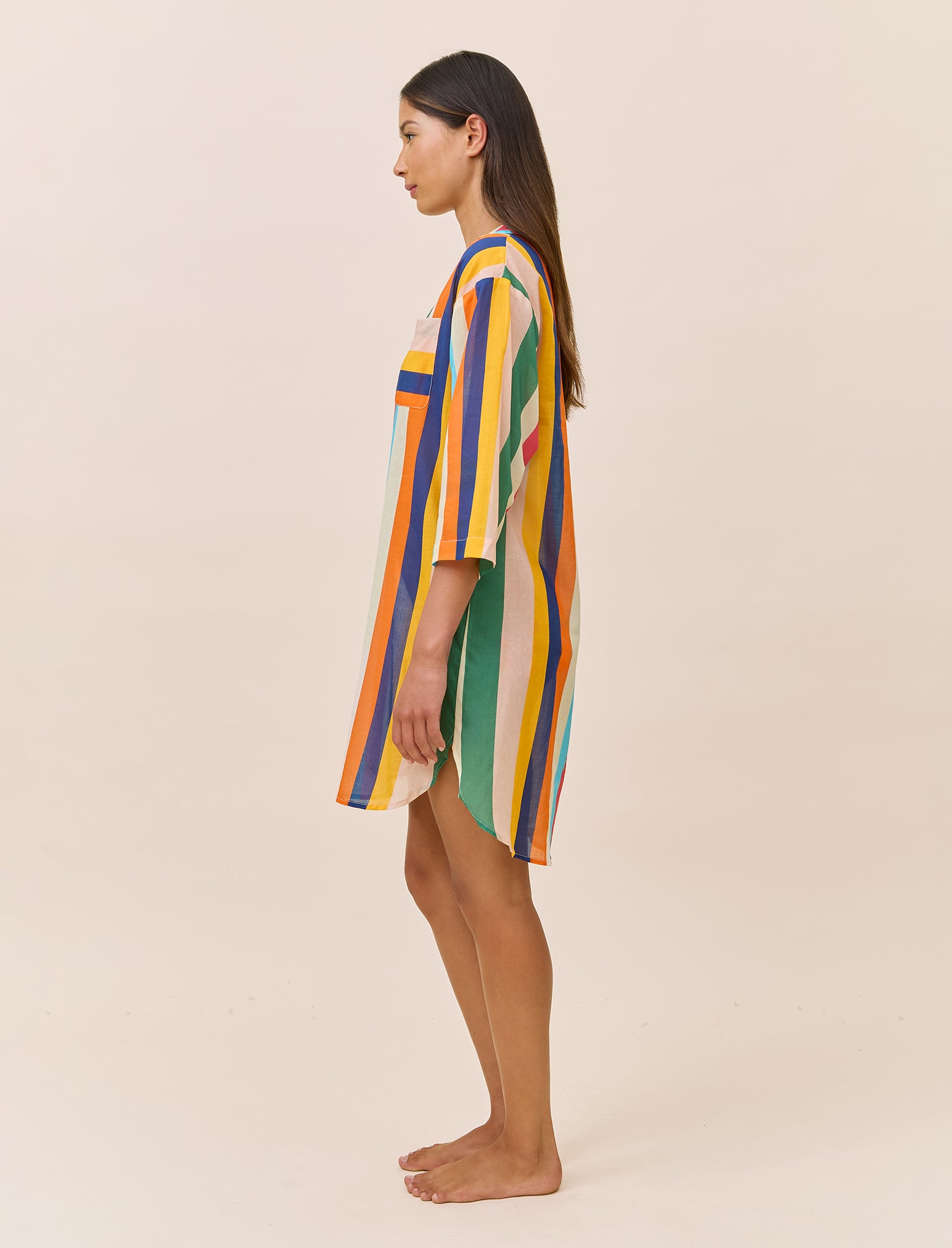 Holiday Stripe Nightshirt