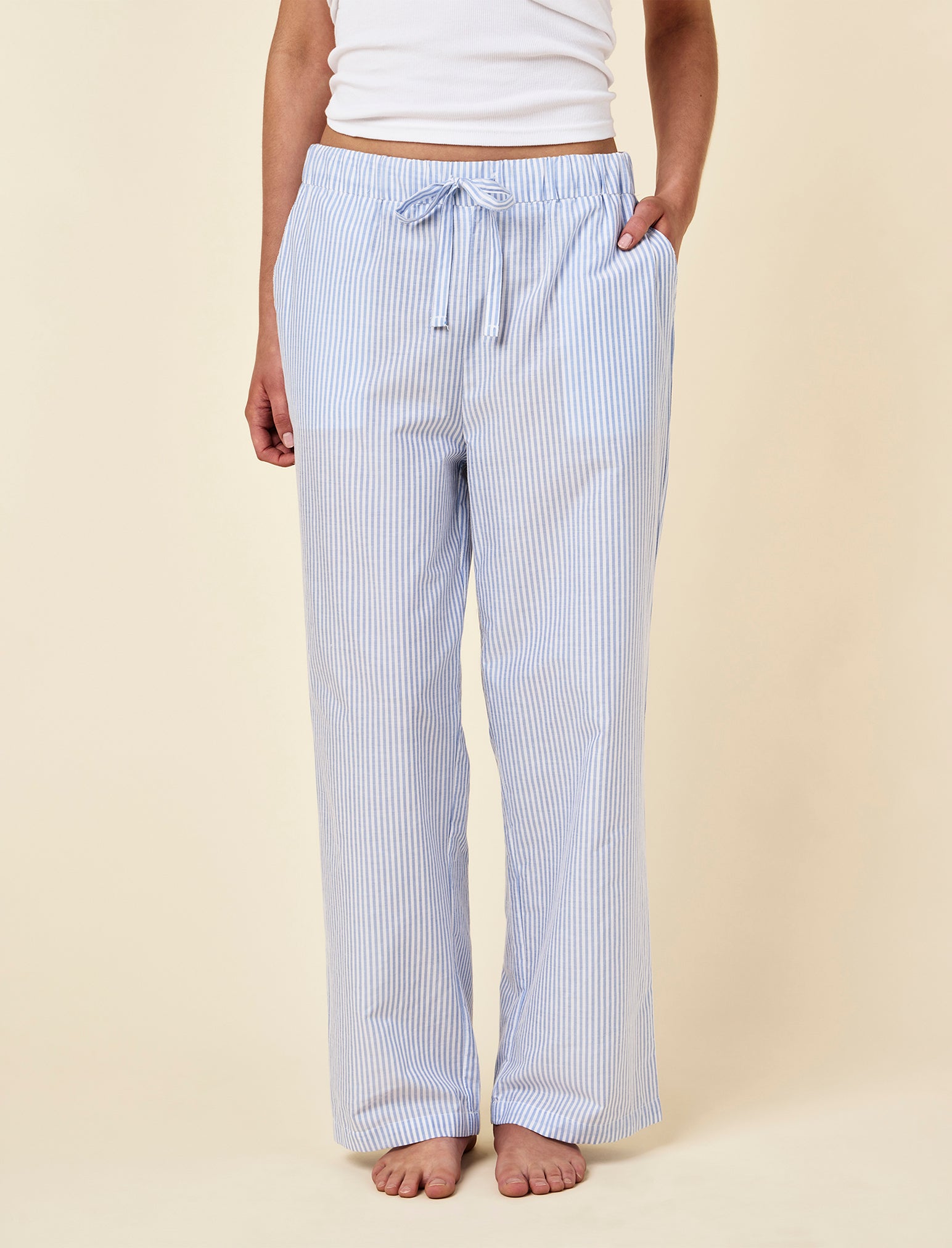 Selina Stripe Full Length Pant