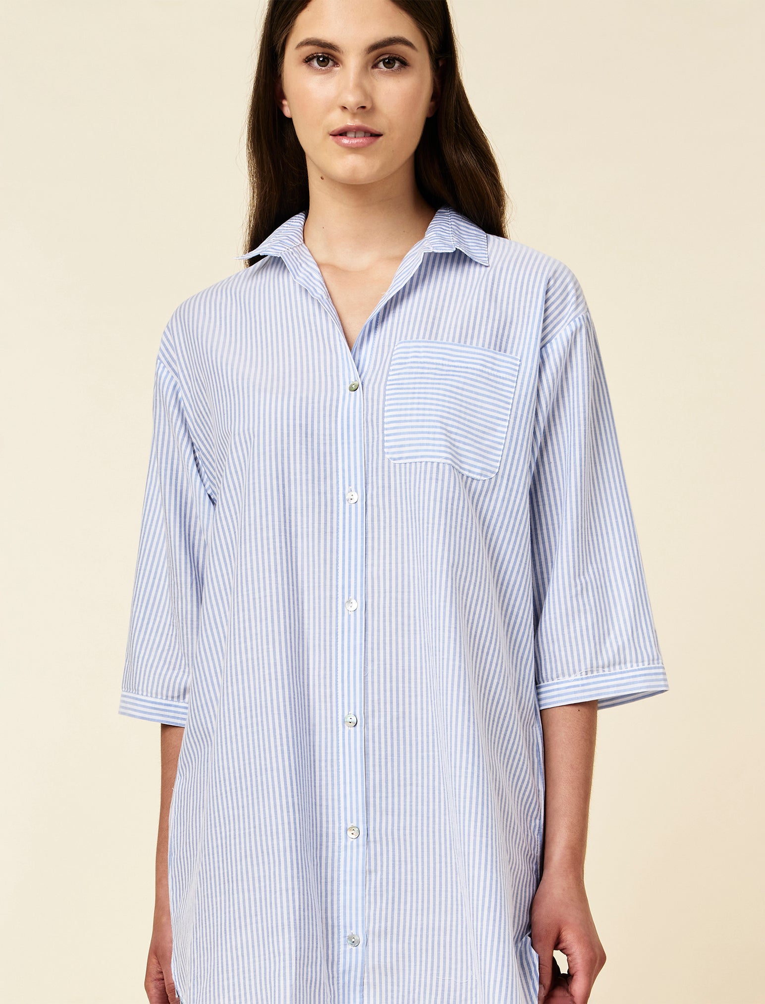 Selina Stripe Nightshirt